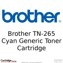 Brother TN-261 TN-265 Cyan Generic Toner Cartridge