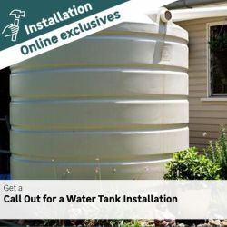 Call Out - Water Tank Installation