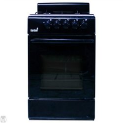 TOTAI 4BNR Gas Stove With Oven Black