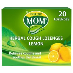 Doktor Mom Herbal Cough Lozenge - Lemon