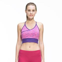 Fitness Sexy Yoga Sports Bra - Pink L