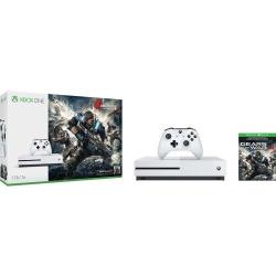 Microsoft Xbox One S Gears Of War 4 1TB Console Bundle - White