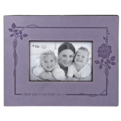Lux-Leather Photo Frame: I Have You In My Heart