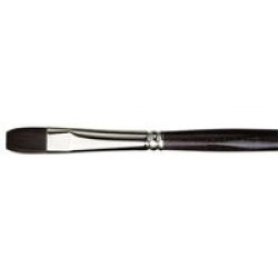 Top- Acryl Flat Synthetic Brush Series 7185 Size 50