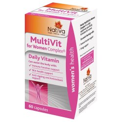 Nativa Multivitamin For Women Capsules - 60S