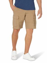 wrangler relaxed fit stretch cargo shorts