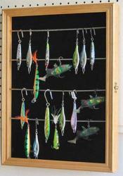 Deals on Display Case Wall Cabinet Shadow Box For Fishing Lures Baits  Display FLC01, Compare Prices & Shop Online