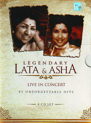 Lata Mangeshkar And Asha Bhosle - Live In Concert - 4cd Set