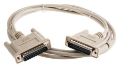 Geeko Male To Male DB25 Parallel Printer Cable