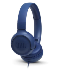 JBL TUNE500 Wired On-ear Headphones With One-button Remote And MIC Blue