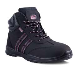Jasmine Nubuck Ella Ladies Safety Steel Toe Woman's Boot - UK Size 8