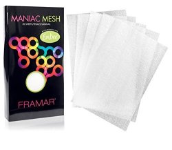 New Box 50 Framar Maniac Mesh Strips/ Sheets for Hair Color & Bleaching