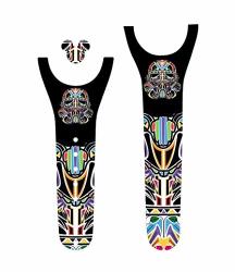 Vinyl Skin Decal Wrap Sticker Cover For The Magic Band 2.0 Magicband 2 Day Of The Dead Space Guard