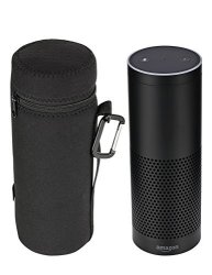 Kinzd Carry Case For Amazon Echo - Water Resistant Protective Sleeve Cover Bag For Amazon Echo Wireless Bluetooth Speaker