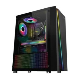 Armaggeddon Kagami K-2 Atx Gaming Case - Black