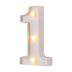 LED Marquee Letter Lights White 1
