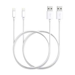 Silver Star Iphone USB Cable For Iphone 11&11PRO& XS & XS Max & Xr Pack 2