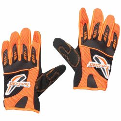 Tork Craft Limited Edition Racing Glove Orange Small Synthetic Leather