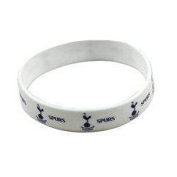Tottenham Hotspur - Club Crest Single Rubber Wristband
