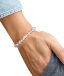 Clear Crystal Master Healing Bracelet