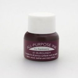 Tsuk. All-purpose Ink - Burgundy - Craft Ink