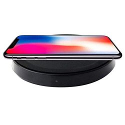 Unpara Portable Ultra-thin Qi Wireless Charger High Power Fast Charging Station Pad Compatible For Iphone Xs xs Max xr X 8 8 Plus samsung Galaxy S9 S8 S8+ S7 S7 Edge