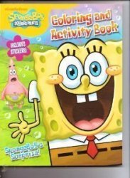 SpongeBob SquarePants Jumbo Coloring & Activity Book ~ Absorbing Adventures