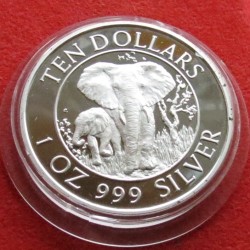 Do Not Pay - Zimbabwe 10 $ 1996 Elephant Unc