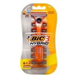 BIC Hydrid 3 Disposable Razors 8 Pack
