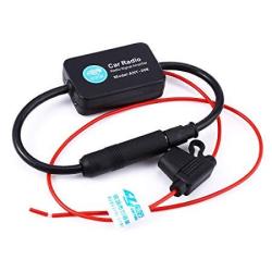 Autolover Ant-208 Car Radio Signal Amplifier Fm Aerial Antenna Booster For Marine Boat