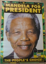 Mandela 1994 Anc Election Poster
