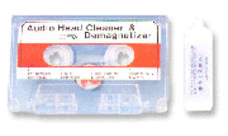Audio Head Cleaner & Demagnetizer For Cassette Recorders