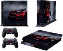 CCMODZ Vinyl Decal Skin For Ps4 Car Red