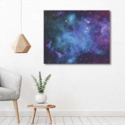 Datiansun Space Decor Custom Wall Decor Galaxy Stars In Space Celestial Astronomic Planets In The Universe Milky Way Print Peel And Stick Wallpaper Decals