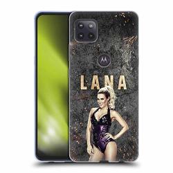 Head Case Designs Officially Licensed Wwe LED Image Lana Soft Gel Case Compatible With Motorola Moto G 5G