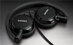 Philips FS3BK Black Headphones