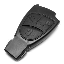 Mercedes-Benz 3 Button Key Case Shell With Logo Mercedes Benz C B E Class Cls Clk Slk Cl