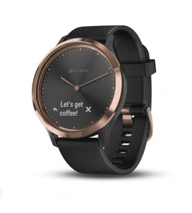 black garmin vivomove hr