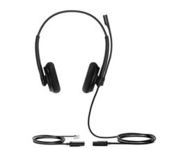 Yealink YHS34-LITE-DUAL Wired Headset With Qd To RJ-9 Port