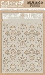 Mask And Stencil Seamless Tile Pattern 11 X 16CM