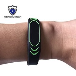 Yarongtech 13.56MHZ Mifare Classic 4K Wristband Rfid Silicone Watch Bracelet Pack Of 2 Black