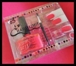 Velvet Nail Polish Kit Hot Pink