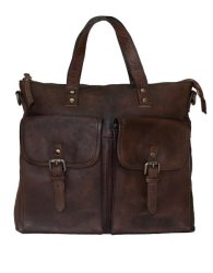 Fino 0713 Full Grain Italian Aniline Nappa Leather Women S Laptop Bag
