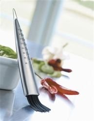 Nuance Large Barbecue Brush Stainless Steel And Silicone