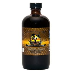 Sunny Isle Extra Dark Jamaican Black Castor Oil 8 Fl. Oz. 100% Natural High Potency Treatment For Hair Scalp