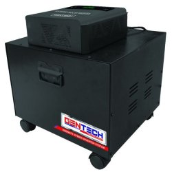 1600 Watt Hybrid Inverter System 2 X 100AH Agm Batteries - Black