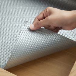 Dotted Texture Drawer And Cupboard Liner Cloudy Grey - 50CM X 5M