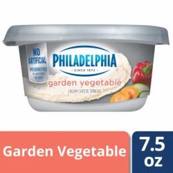 Expect More Philadelphia Garden Vegetables Cream Cheese Spread 1 Ct. 7.5 Oz
