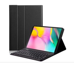 Tuff-Luv Bluetooth Keyboard Case For The Samsung Galaxy Tab A9 2023 8.7" SM-X110 SM-X115 - Black