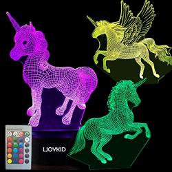 colour changing unicorn night light